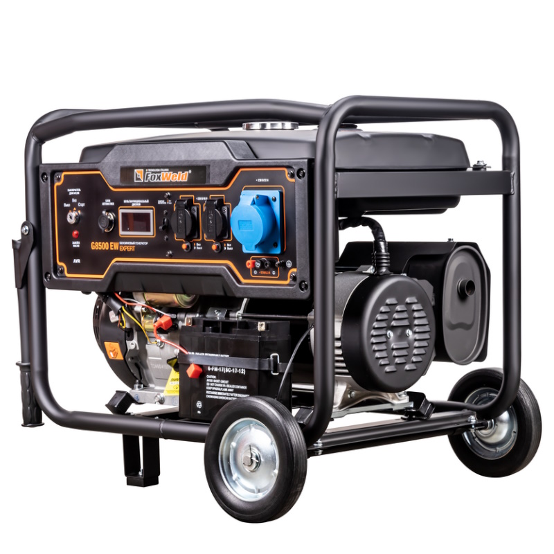 Бензиновый генератор FoxWeld Expert G8500 EW, 8221