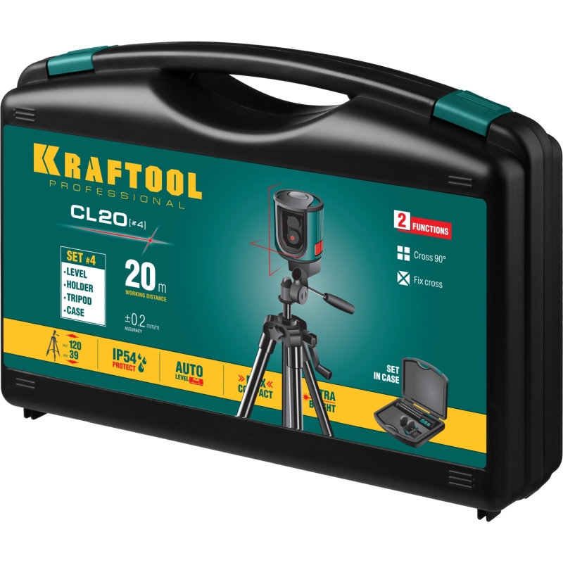 Лазерный нивелир Kraftool CL 20-4 34700-4