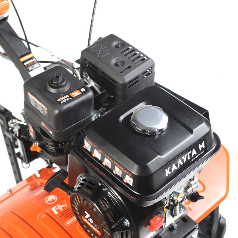 Бензиновый мотоблок Patriot Калуга М X-Drive, 7 л.с., 4 вперед / 2 назад, редуктор шестерёнчато-цепной, 440107004 в Нижнем Новгороде