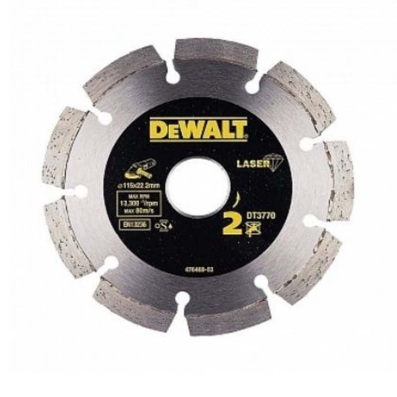 Алмазный диск по бетону DeWalt DT3770 (115x22,2 мм) во Владимире