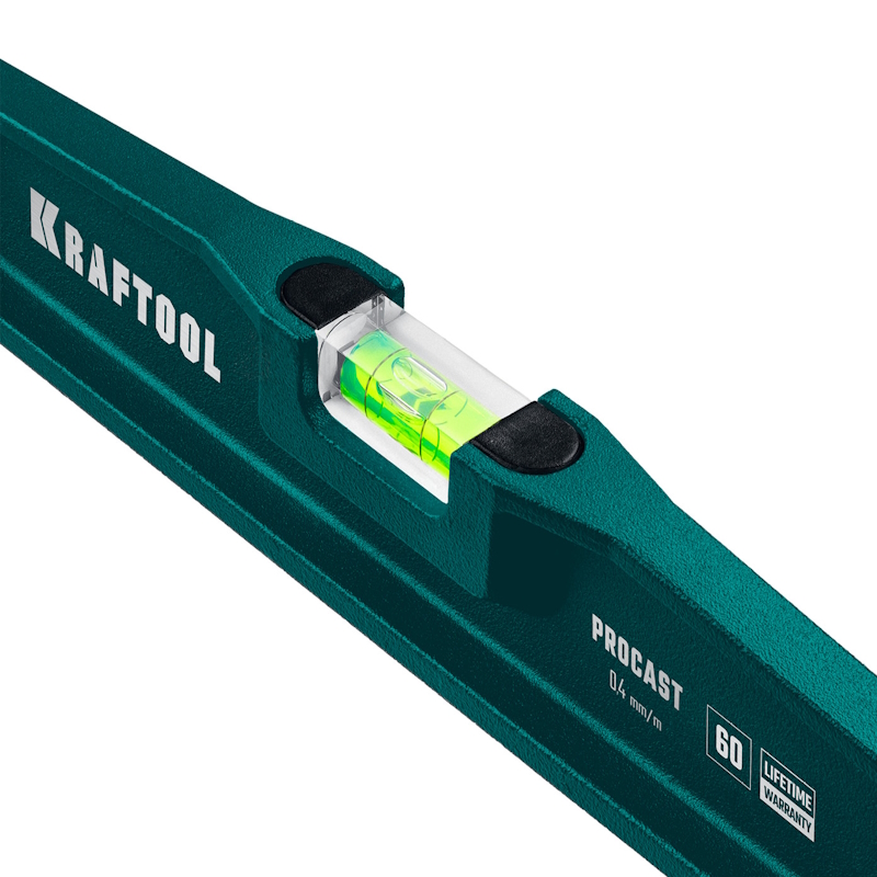 Уровень Kraftool "SUPERKRAFT-T" 34717-060, литой, 2 ампулы, 0,5 мм/м, 600 мм в Ярославле