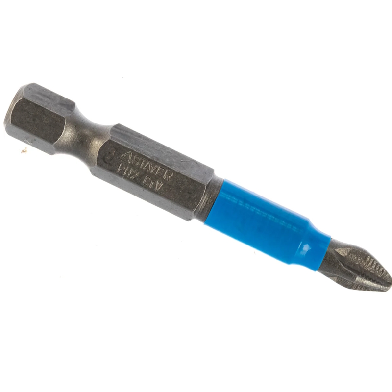 Биты Stayer "PROFESSIONAL" 26203-2-50-10_z01, ProFix Phillips, тип хвостовика E 1/4", № 2, L=50мм, 10шт 26203-2-50-10_z01 в Иваново