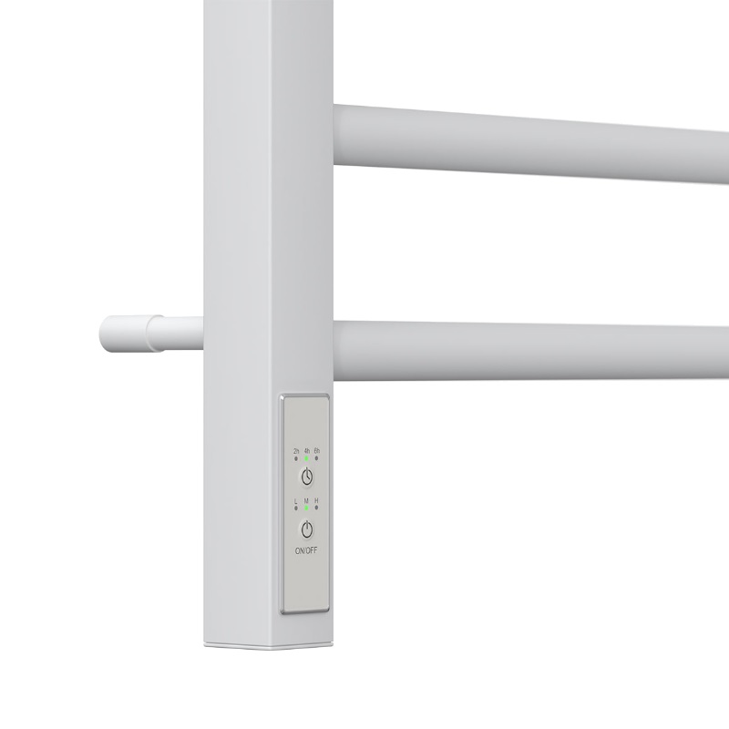 Полотенцесушитель электрический Point PN70758W П9, Веста, 500x800, диммер слева, белый в Муроме