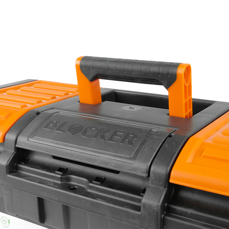 Ящик для бытовых инструментов Blocker BR 3941 Boombox (19 дюймов, пластиковая защелка, вес 2 кг) в Вологде