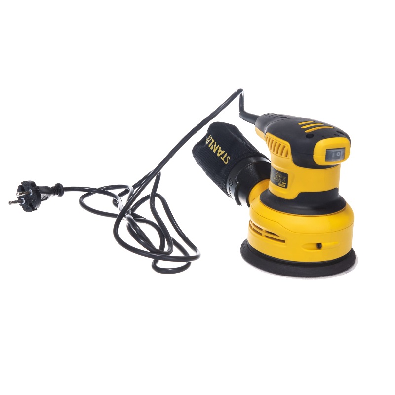 Эксцентриковая шлифмашина Stanley SS30-RU (мощность 300 Вт, вес 1,4 кг, работа с пылесосом, оснастка 125 мм) в Твери