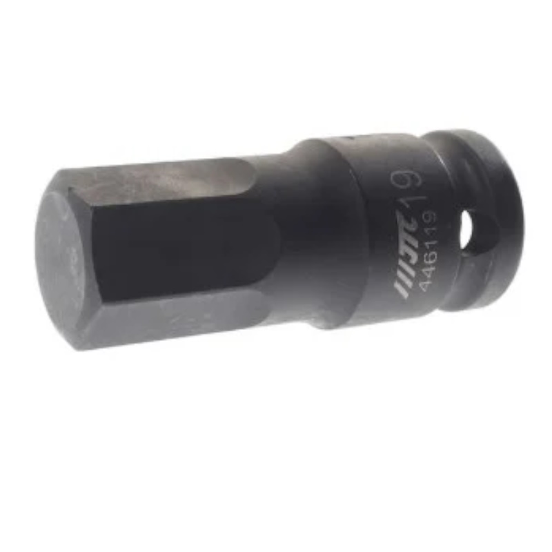Головка торцевая ударная JTC JTC-446119, HEX, 1/2", H-19, диаметр 25, длина 60мм  в Переславле