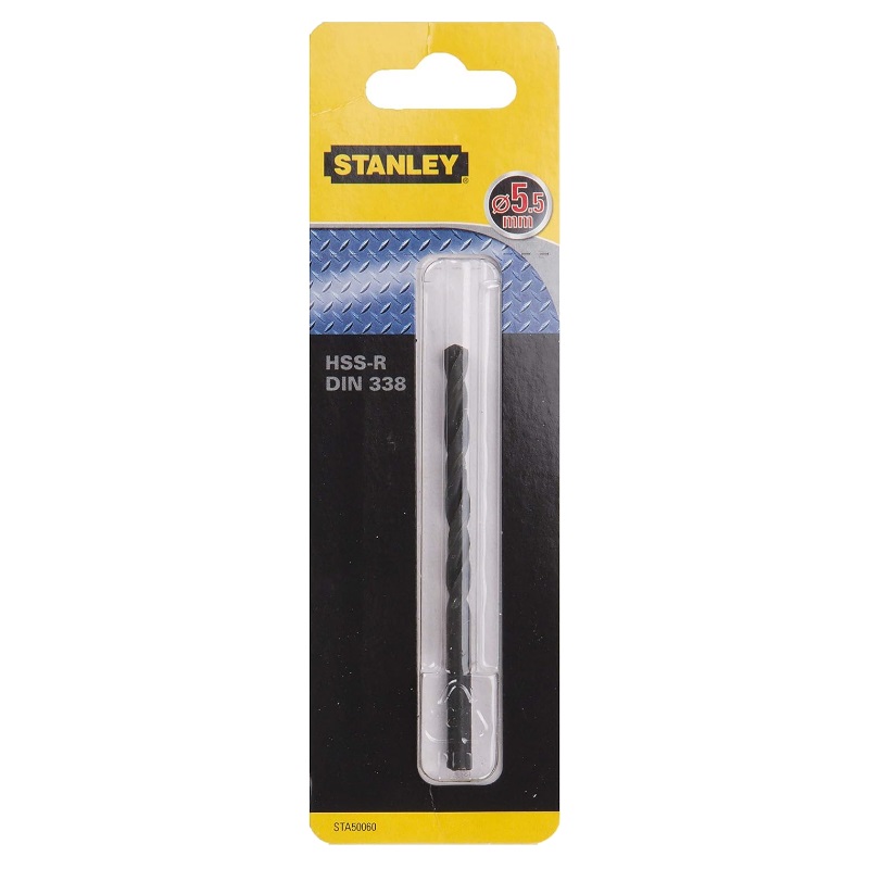 Сверло по металлу Stanley STA50060-QZ, HSS-R, 5,5 мм в Муроме
