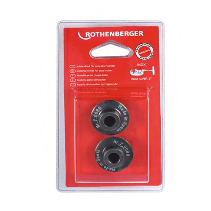 Режущие ножи Rothenberger 70089D, для INOX SUPER, 1/8-2", 2 штуки в Угличе
