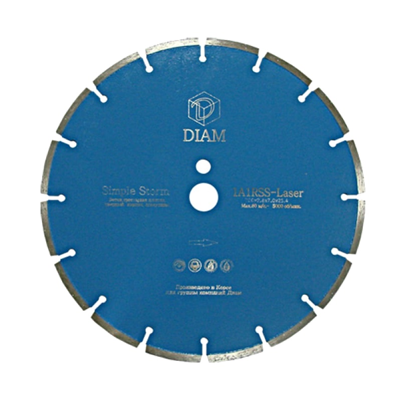 Алмазный диск по железобетону Diam Simple Storm 000090 (400x3,2x7x25,4 мм) в Костроме