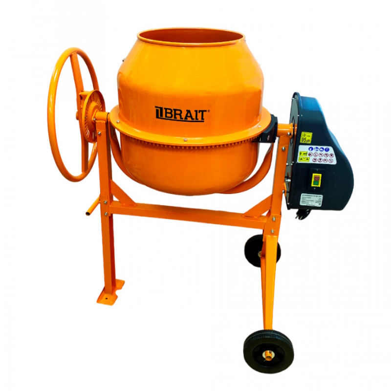 Бетоносмеситель Brait BR-180S 09.01.031.052 (650 Вт, 220В/50 Гц, 112 л, горловина 390 мм) в Туле