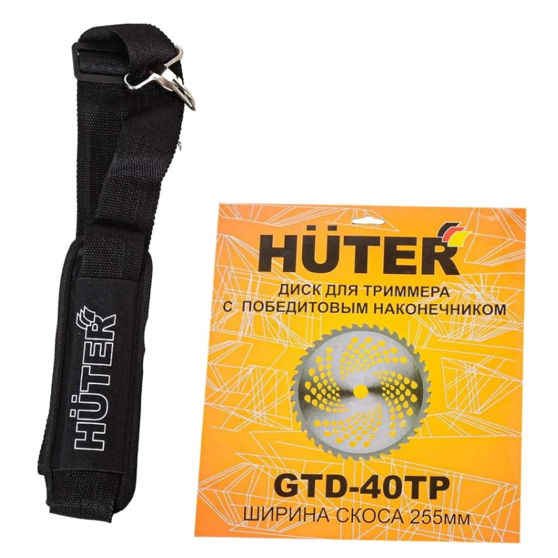 Триммер электрический Huter GET-2000 PRO 70/1/57, 2000 Вт, леска/нож  в Костроме