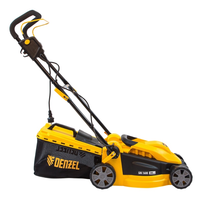 Газонокосилка Denzel GM-1600 96616 (мощность двигателя 1600 Вт) в Туле