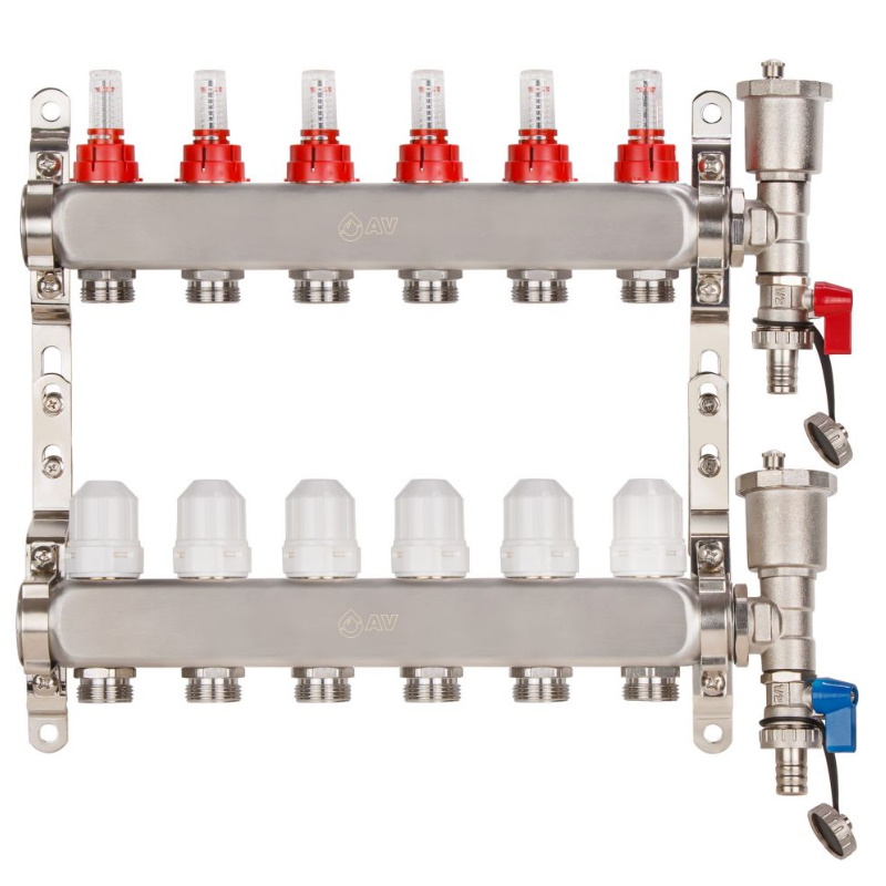Коллекторная группа AV Engineering AVE136 AVE13600106Kplus 6 выходов 8756₽