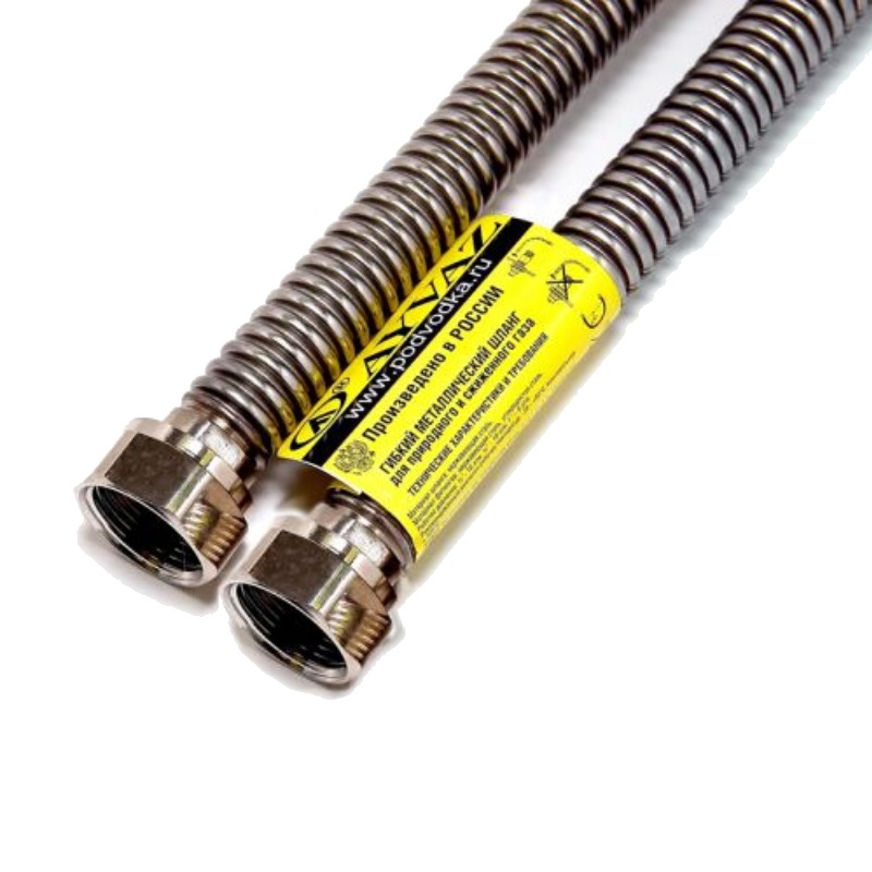Сильфонная подводка для газа Ayvaz (1/2", 0,6 м, г/г) в Александрове