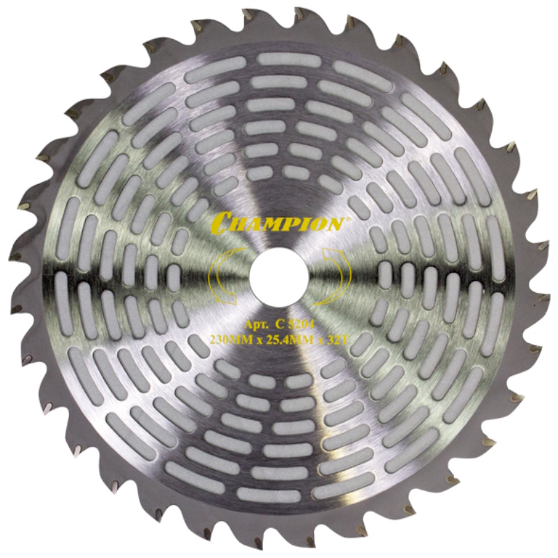 Нож с зубцами из твердого сплава Champion Super Light C5204 32/230/25,4 в Кинешме