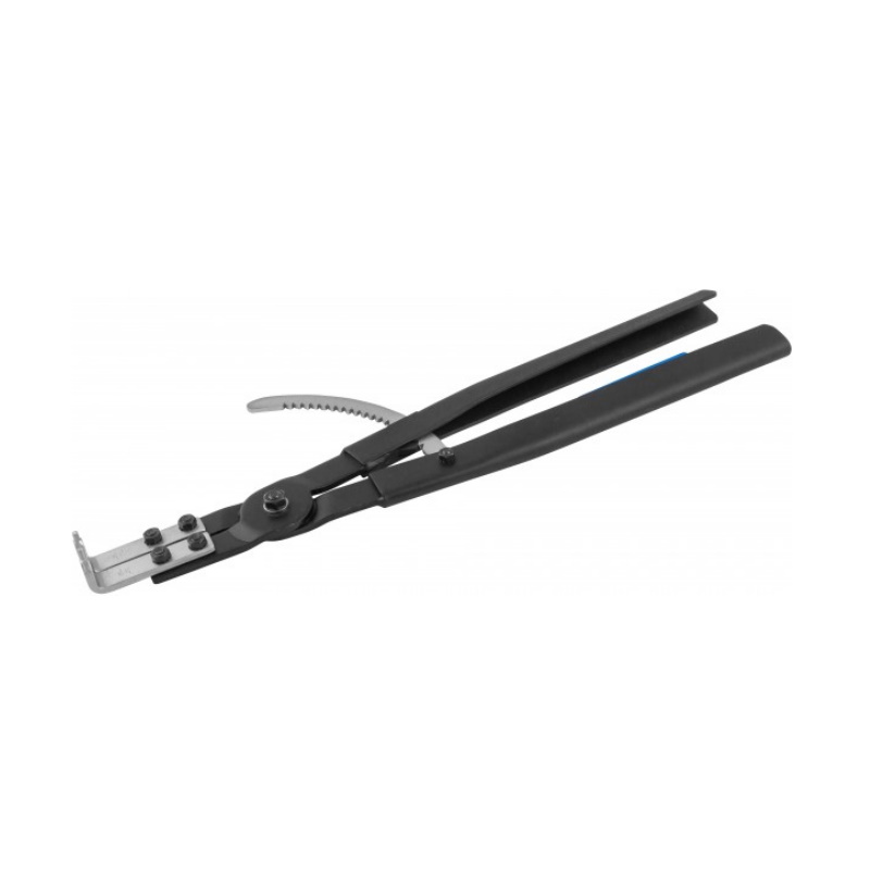 Щипцы Jonnesway P9920B 046102 загнутые 90° с фиксатором для стопорных колец, сжим, 165-300 мм, 4.5-5.5 мм, 500 мм в Муроме