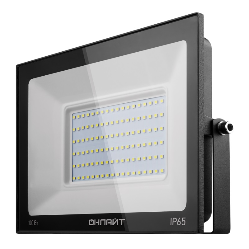 Прожектор светодиодный Онлайт OFL-100-4K-BL-IP65-LED 61947