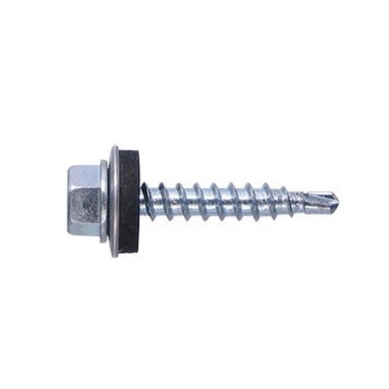 Саморез кровельный Starfix SMV1-74097-5, 4.8х19 мм цинк, шайба с прокл., PT3 (5 кг) во Владимире