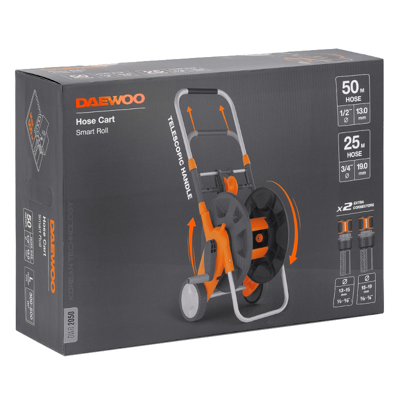 Тележка для шланга Daewoo DWR 2050, 50 м в Муроме