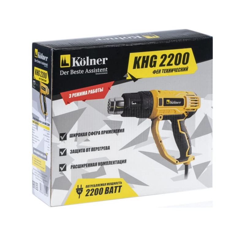 Строительный фен Kolner KHG 2200 во Владимире