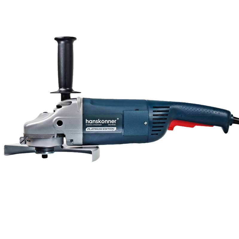 Угловая шлифмашина (болгарка) Hanskonner Platinum HAG22230B, 230 мм, 2200 Вт, плавный пуск в Рыбинске