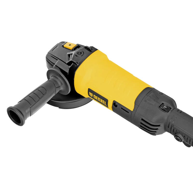 Угловая шлифмашина (болгарка) Denzel AGD125-1100L 26916, 125 мм, 1100 Вт, регулировка оборотов в Туле