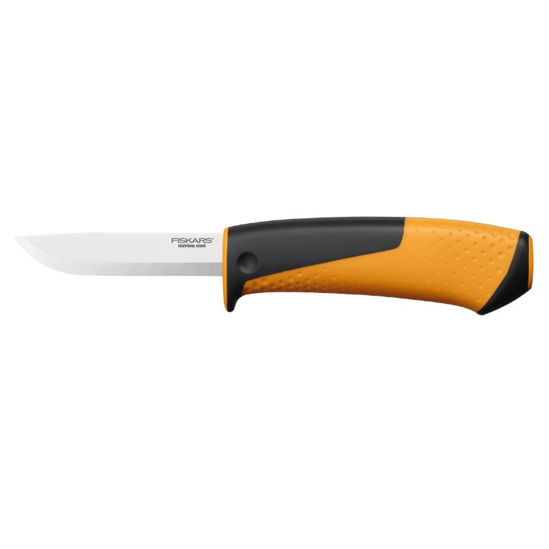 Нож универсальный с точилкой Fiskars 1023618