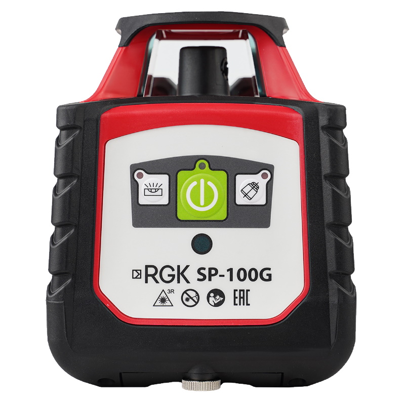 Комплект ротационного нивелира Rgk SP-100G Combo 759557, с раздвижным штативом в Угличе