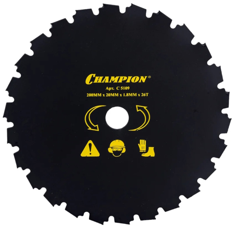 Нож с долотообразными зубцами Champion C5109 26/200/20 (CLS-5800) в Иваново