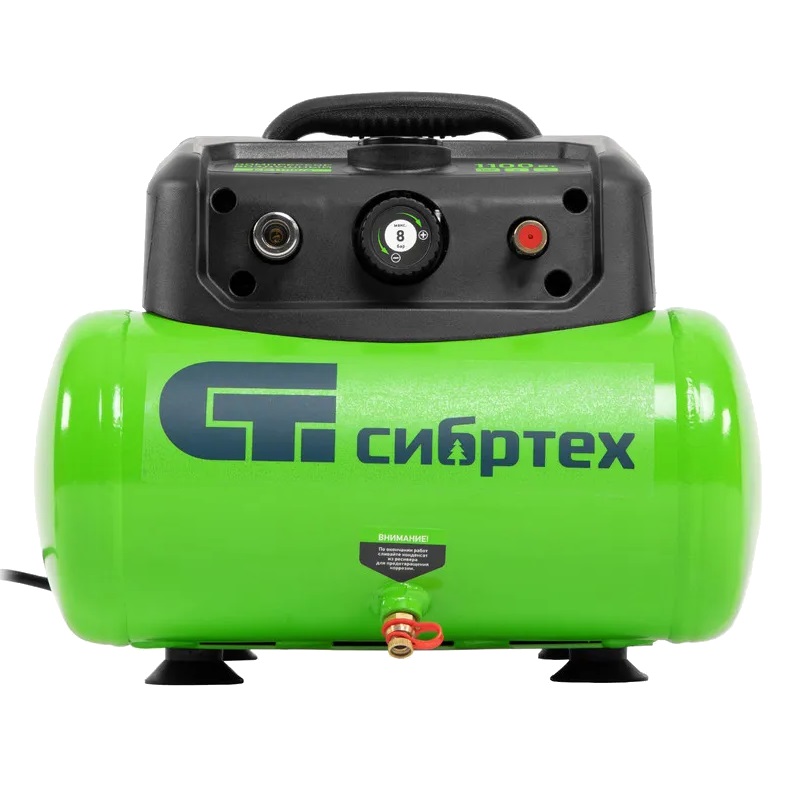 Компрессор воздушный безмаслянный Сибртех BL 11006 58059