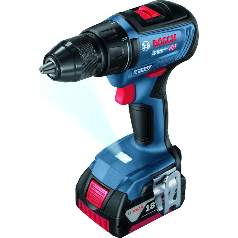 Аккумуляторная дрель-шуруповерт Bosch GSR 18V-50 0.601.9H5.021