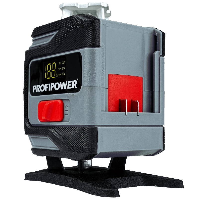 Лазерный нивелир ProfiPower NL-16G, 16 лучей,зеленый,акб Li-ion - 2шт.,пульт,кронштейн,З/У, c подъемным механизмом,сумка-чехол E0363 в Нижнем Новгороде