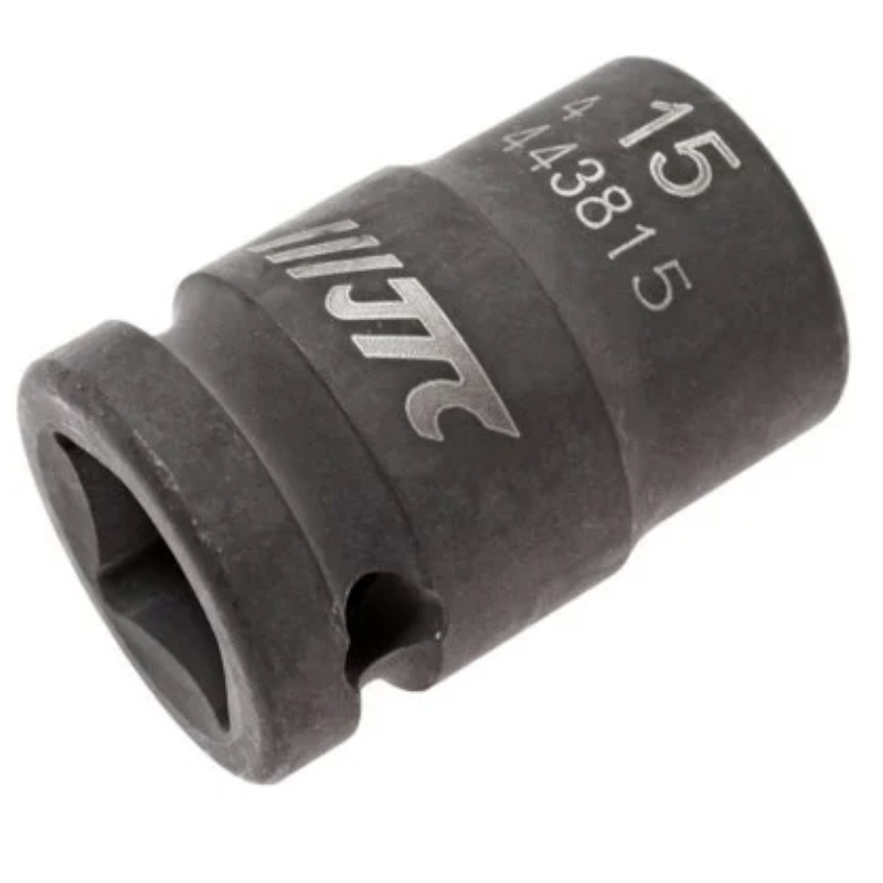 Головка торцевая ударная 6-гранная JTC JTC-443815, 1/2"х15мм, длина 38мм, JTC/1/10/200 в Муроме