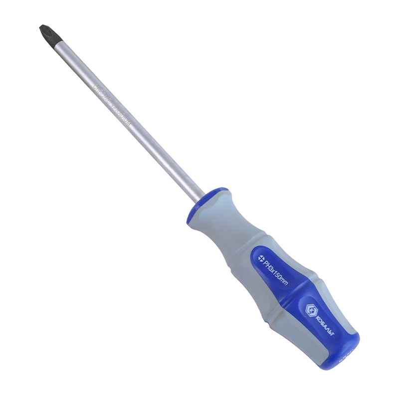 Отвертка Кобальт Ultra Grip 646-379, PH3х150мм, CR-V, 1 шт. в Рыбинске