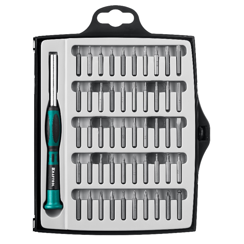 Отвертка Kraftool Precision-51 25691 для точных работ (51 предмет) в Кинешме