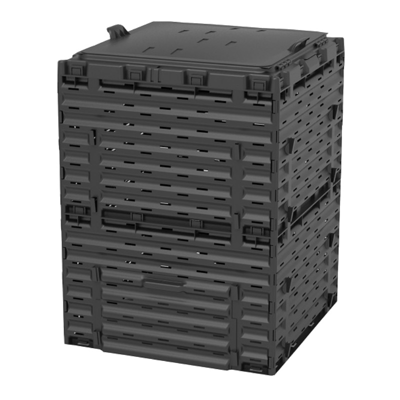 Компостер дачный Piteco К1130 (300 л, чёрный) в Рыбинске