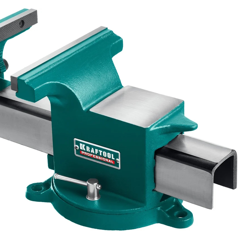 Стальные слесарные тиски Kraftool Steel 32701-200, 200 мм в Муроме