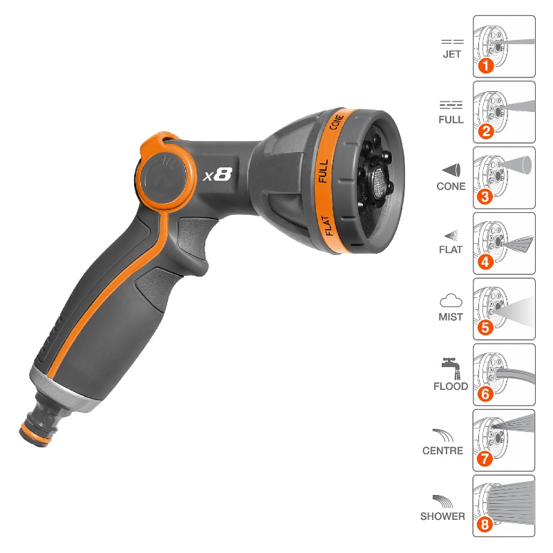Пистолет-распылитель Spray Gun x8 Daewoo DWG 2020 в Переславле
