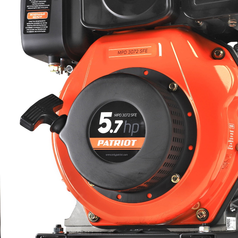 Мотопомпа иловая Patriot MPD 3072 SFE производительная