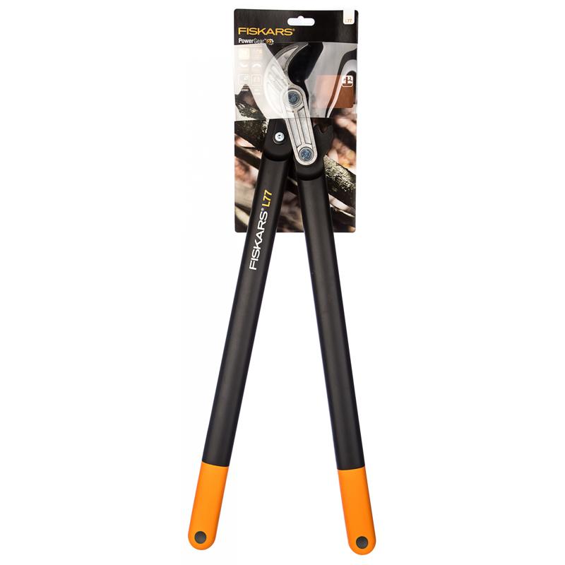Сучкорез контактный большой для подрезки деревьев Fiskars PowerGear L77 1000583 в Вологде