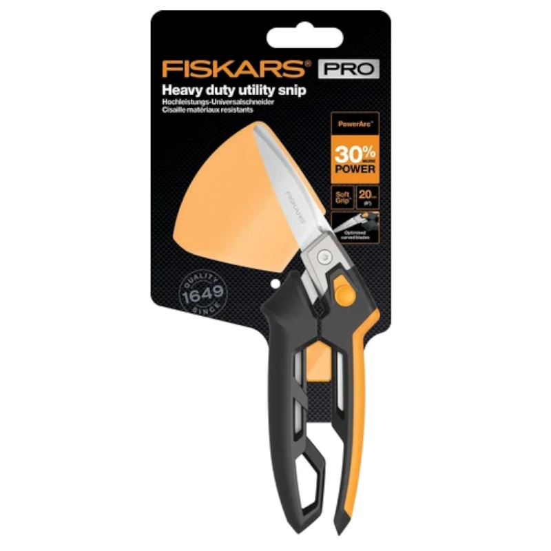 Ножницы универсальные Fiskars PowerArc 1027206 в Рыбинске