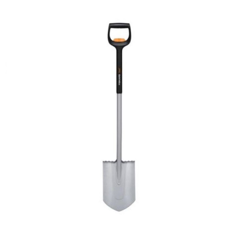 Лопата штыковая телескопическая закругленная Fiskars Xact 1066732