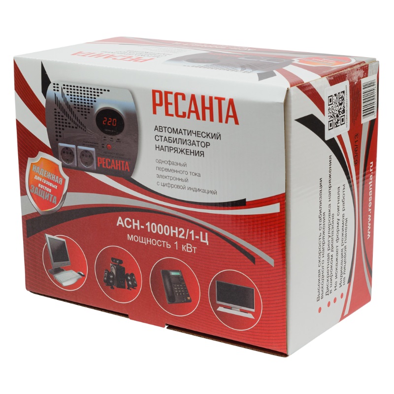 Стабилизатор напряжения Ресанта LUX АСН-1000Н2/1-Ц 63/6/13 во Владимире