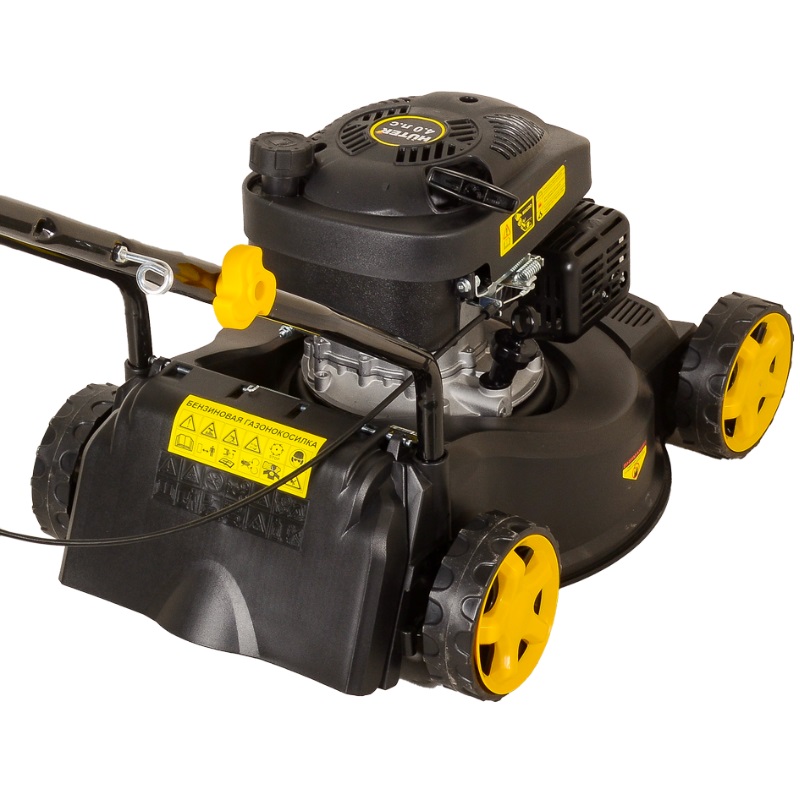 Газонокосилка бензиновая Huter GLM-3.5 LT, 4 л.с., ширина скашивания 42 см, 70/3/6