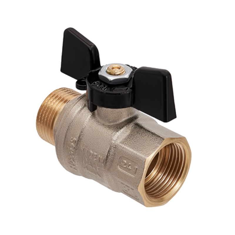 Кран шаровой Hoobs ORION 15143H, НР/ВР, 3/4'', бабочка в Ярославле