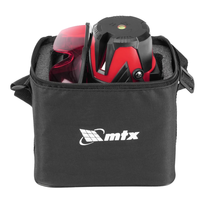 Лазерный уровень MTX MXL RED 35012, 30 м, красный луч, акк. Li 2400 mAh, сумка, резьба 5/8" в Муроме