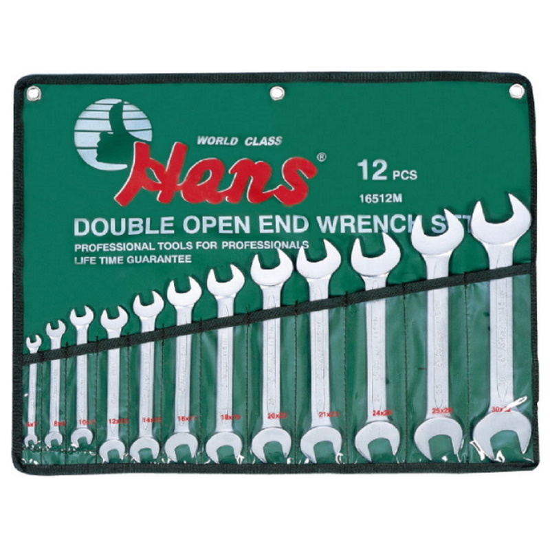 Набор ключей рожковых Hans 16512M 6-32 мм 12 предметов 9866₽