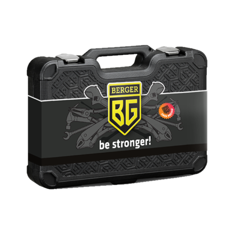 Набор инструментов универсальный Berger BG095-1214, 95 предметов + Подарок набор шарнирно-губцевого инструмента Berger BG1295, 3 предмета в Костроме