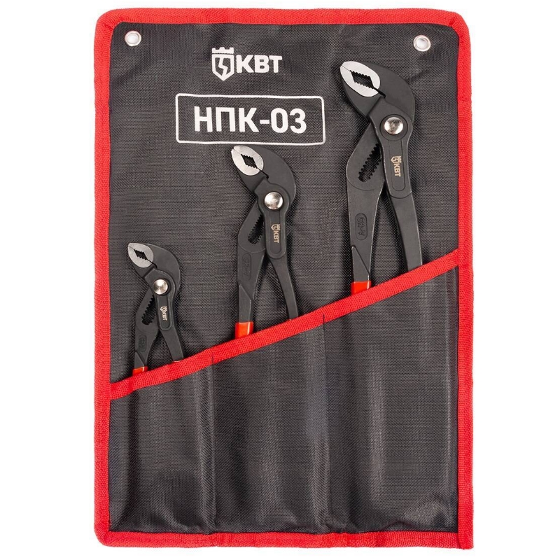 Набор переставных клещей КВТ НПК-03 85285 2129₽