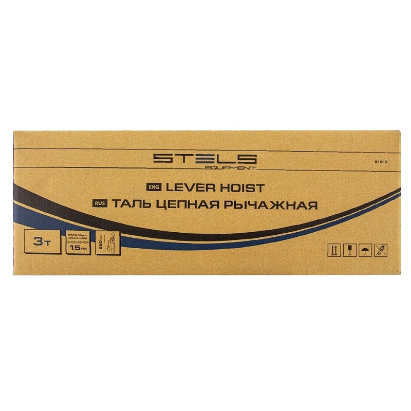 Таль цепная рычажная Stels 51910, 3 т, 1.5 м в Иваново